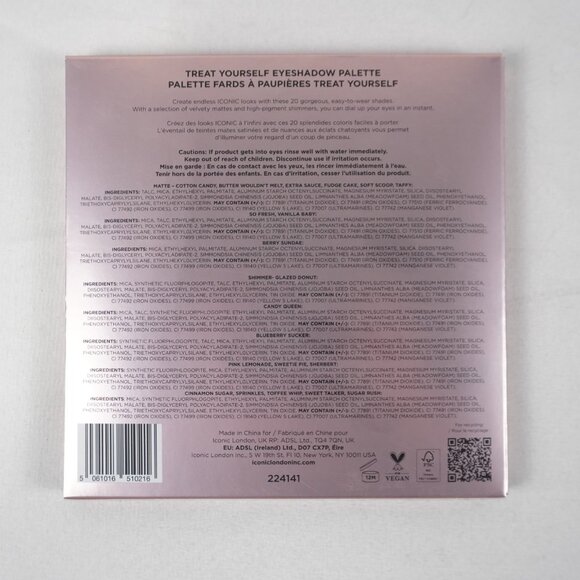 ICONIC London Booming & Gleaming And Treat Yourself Eyeshadow Palettes - Picture 6 of 7